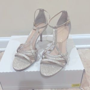 Shimmer and Shine Golden/Cream/Tan Heels